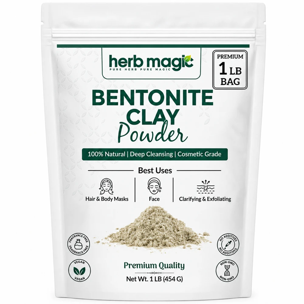 Herb Magic Bentonite Clay, 1 lb / 454 g