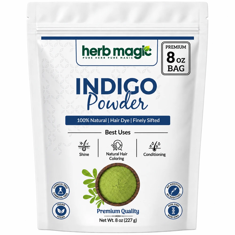 Herb Magic Indigo Powder, 8 oz / 227 g