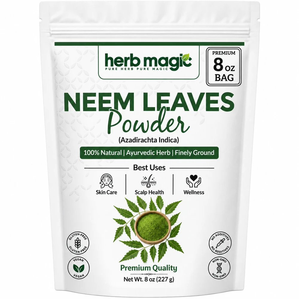 Herb Magic Neem Leaves Powder, 8 oz / 227 g